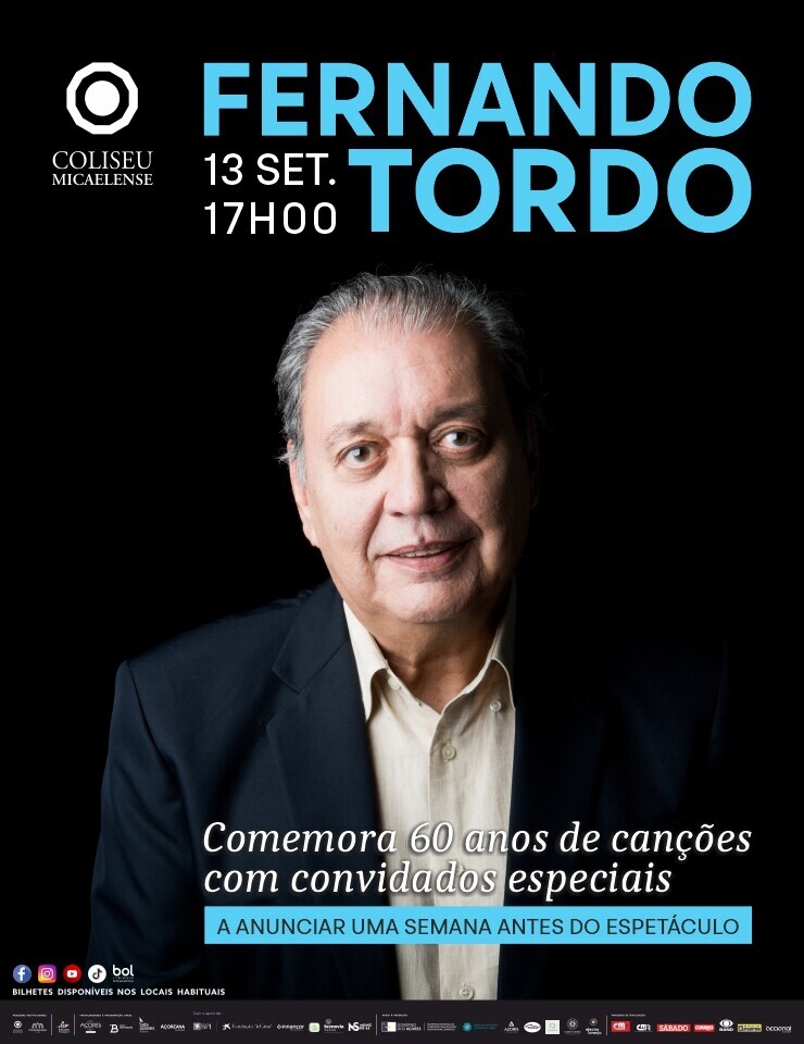 Fernando Tordo – 60 Anos de Canções — event image